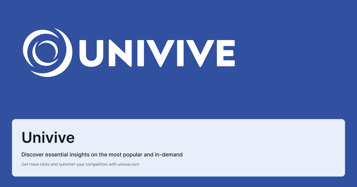 Unilive Sign In Univive | Leading Education Service Provider